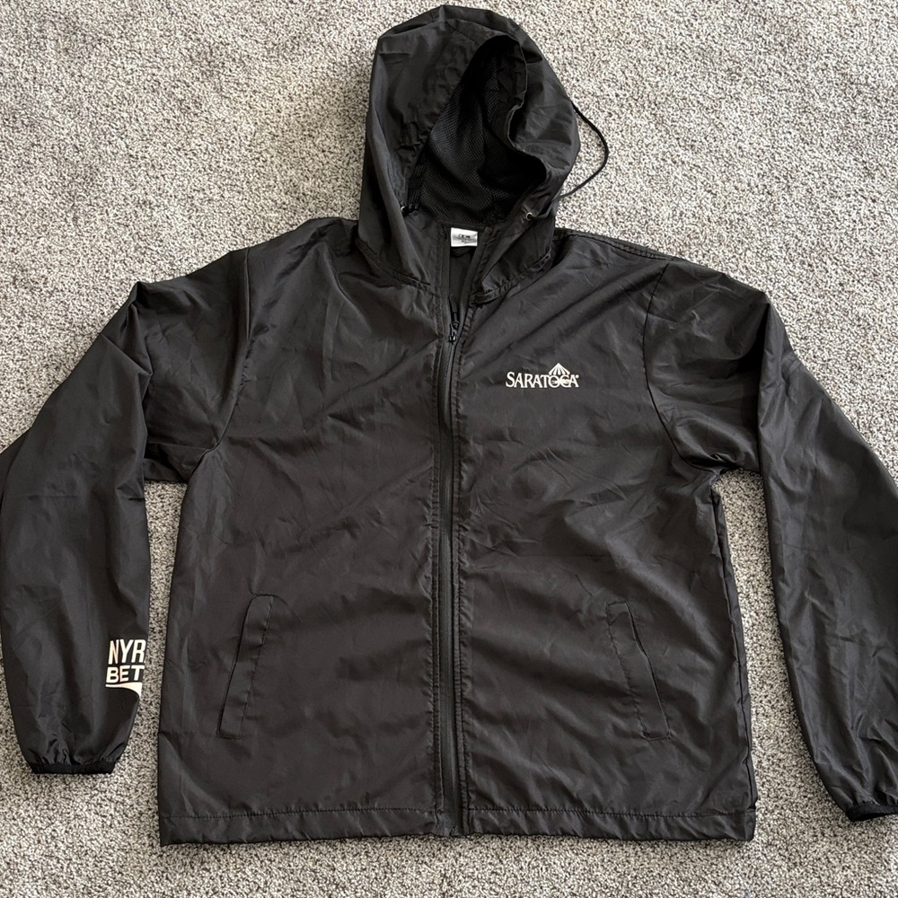 Source Unknown Black Raincoat